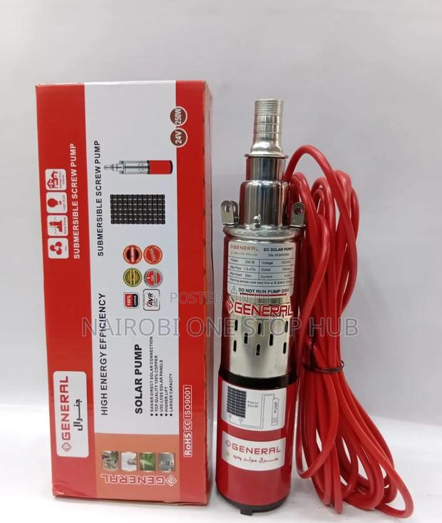250w General Solar Pump - main view