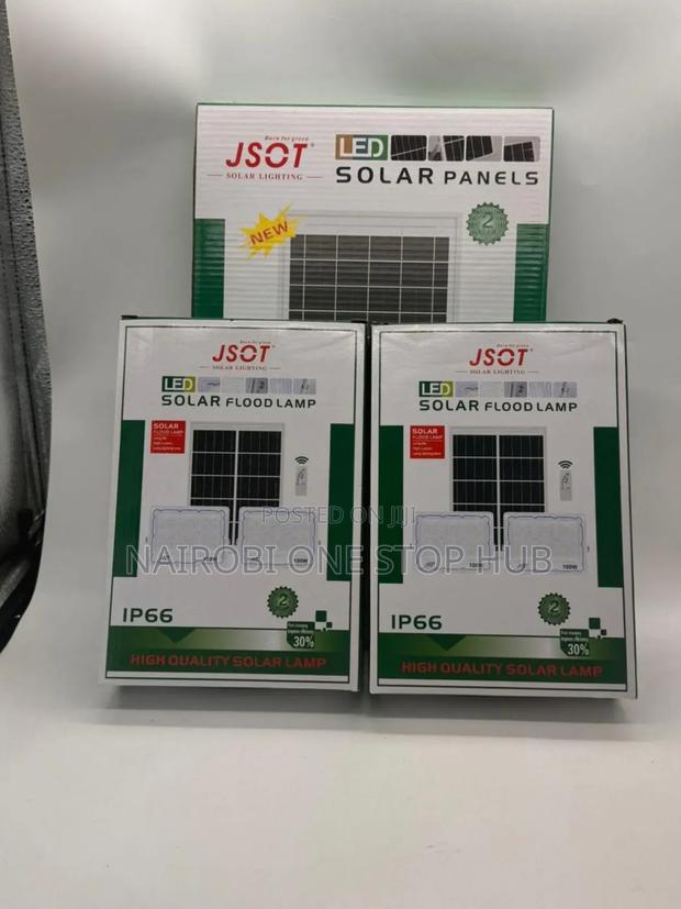 100w Ip66 Solar Flood Lamp