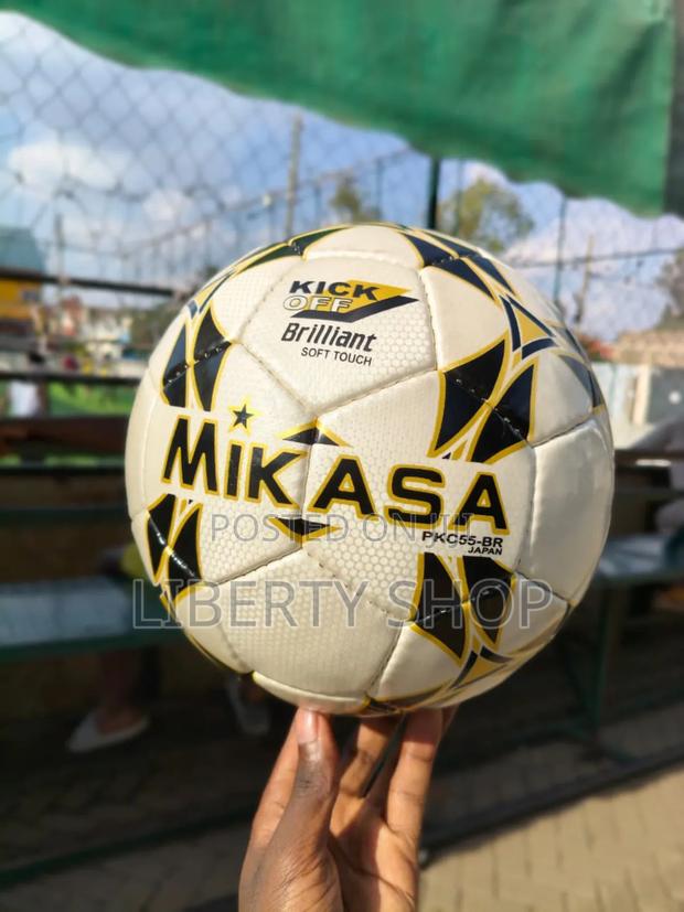 Mikasa Genuine Leather Soccer Ball
