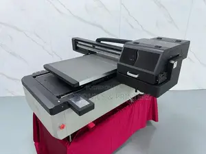 Desktop 6090 Uv Flatbed Printer With 3pcs Xp600 Heads