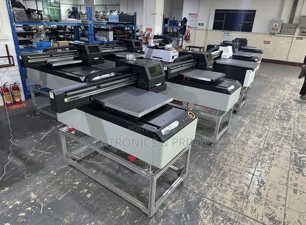 Desktop 6090 Uv Flatbed Printer With 3pcs Xp600 Heads - main view