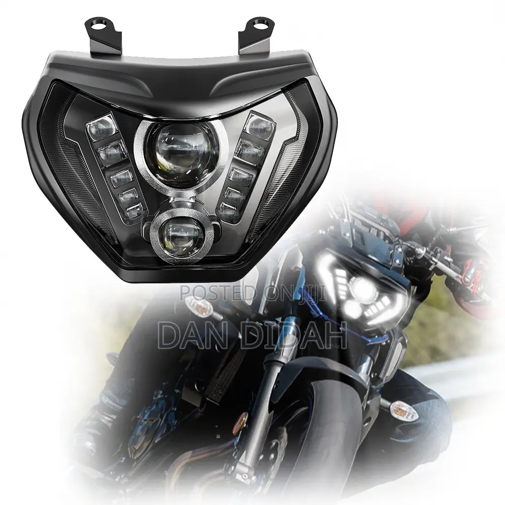 Yamaha Mt07/Mt09 High Low Beam Motorsports Led Headlight