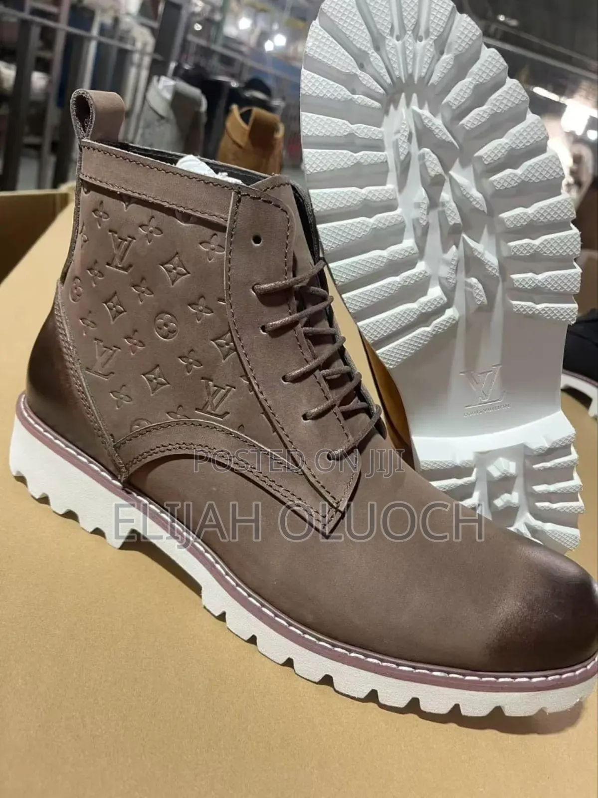 Louis Vuitton Official Leather Boots