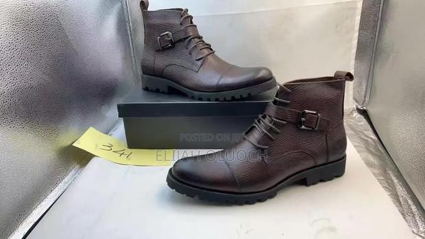 Men Leather Official Boots - thumbnail 2