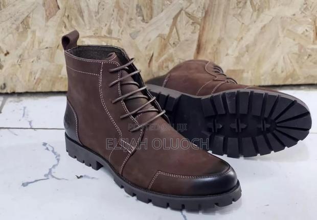 Men Leather Official Boots - thumbnail 3