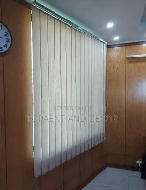 Affordable Custom Fit Pure White Vertical Blinds