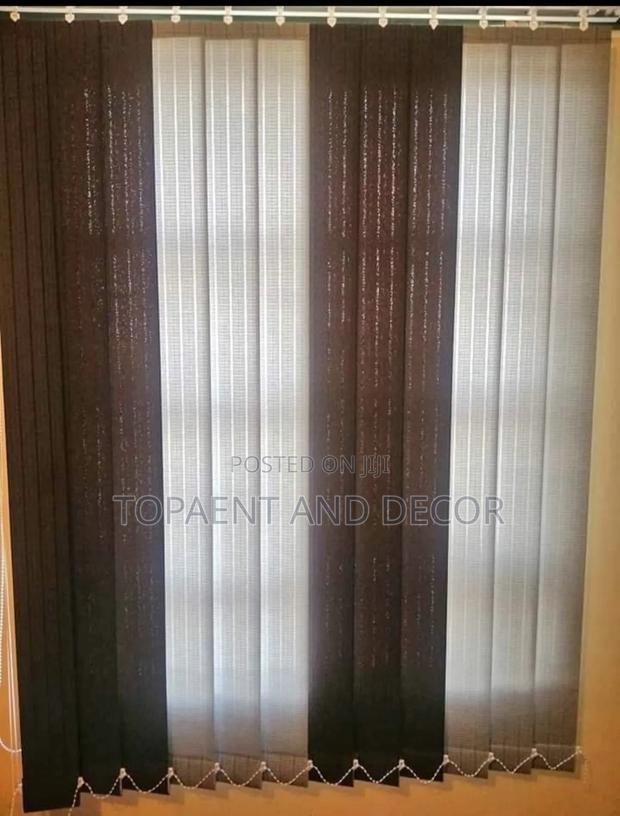 Soft Fabric Vertical Window Blinds Blinds - main view
