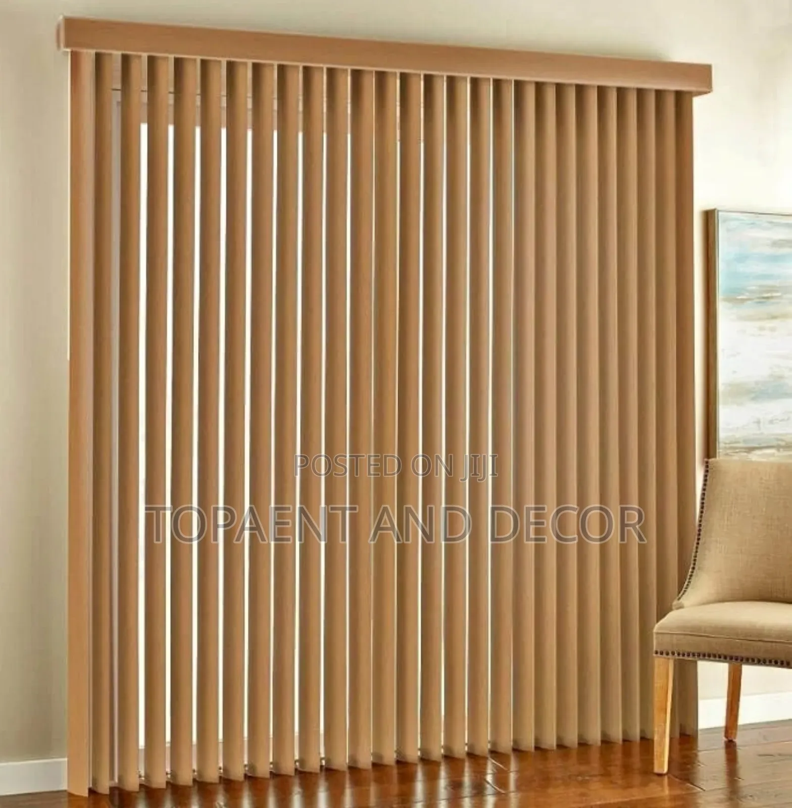 Easy to Clean Office and Home Vertical Window Blinds
