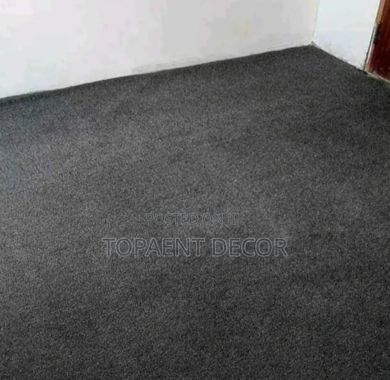 4mm Dark Grey Bedroom Floor Wall to Wall Carpets