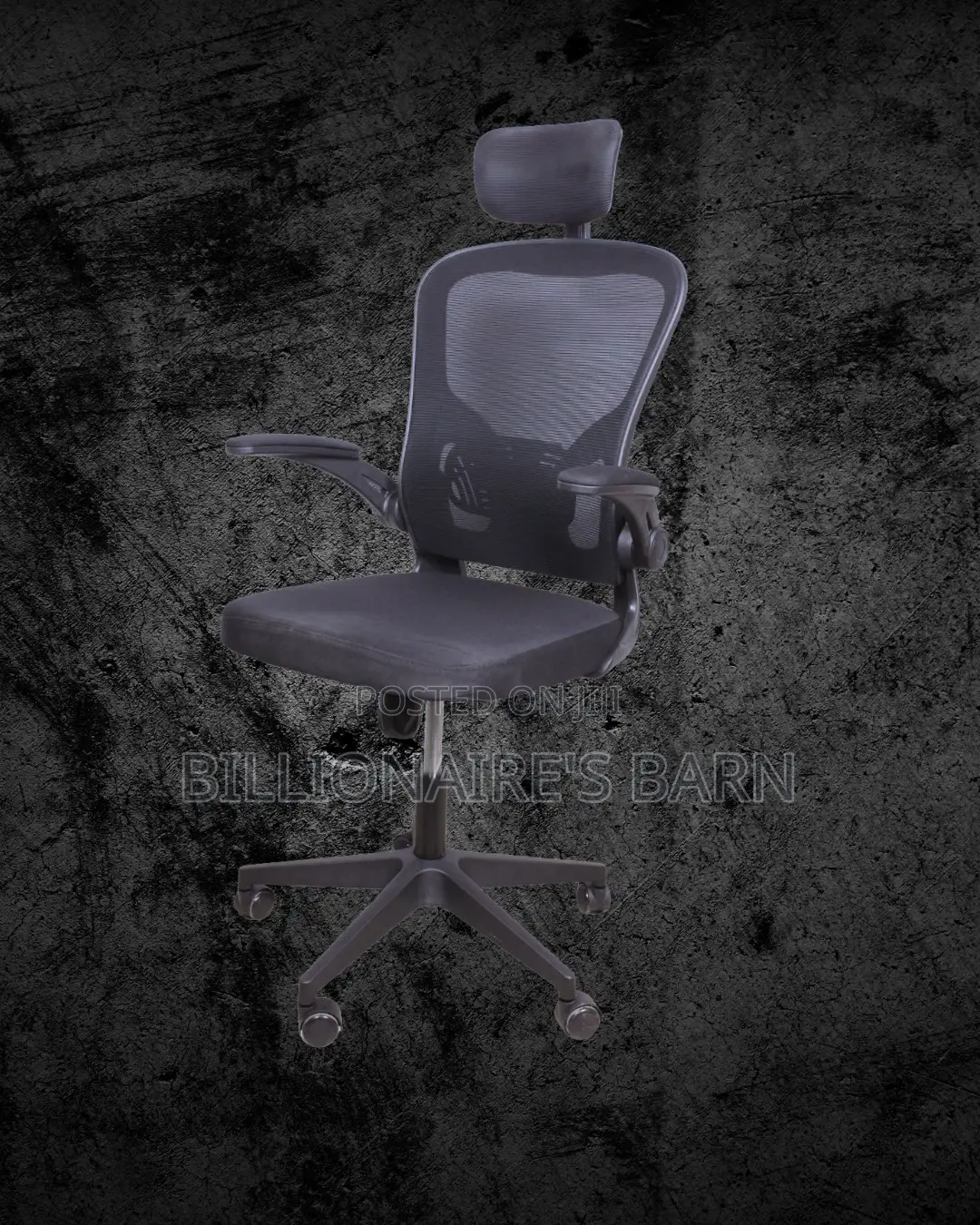 Grey Ergonomic Office Chair (Executive) — Offer Valid This Week