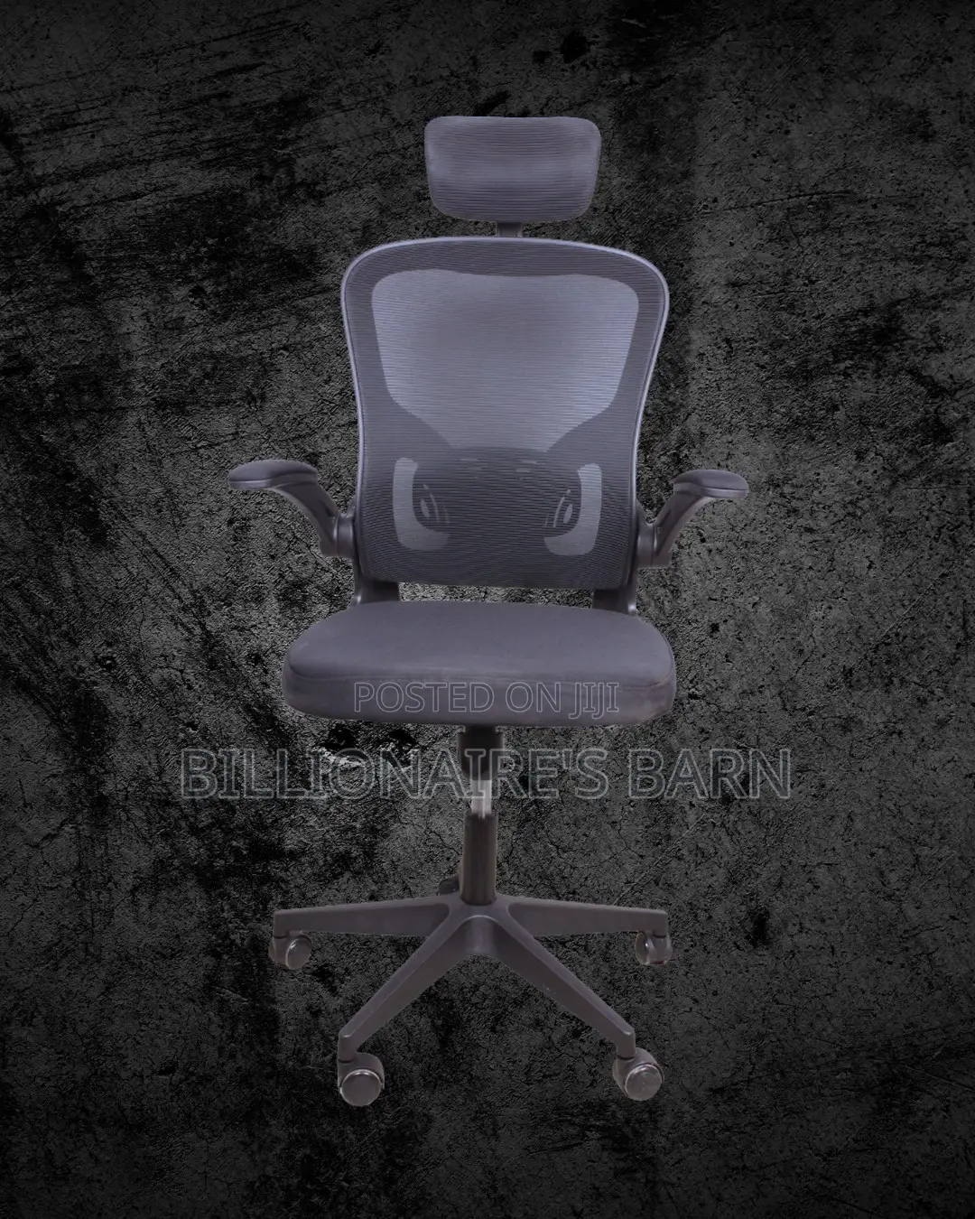 Grey Ergonomic Office Chair (Executive) — Offer Valid This Week