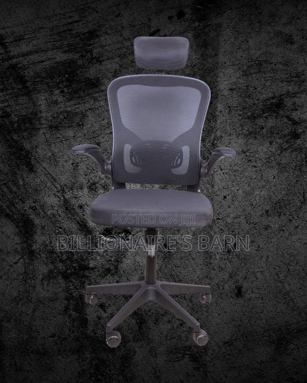 Grey Ergonomic Office Chair (Executive) — Offer Valid This Week - thumbnail 3