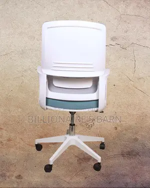 White Ergonomic Mesh Office Chair (High-Back) — Limited Stock