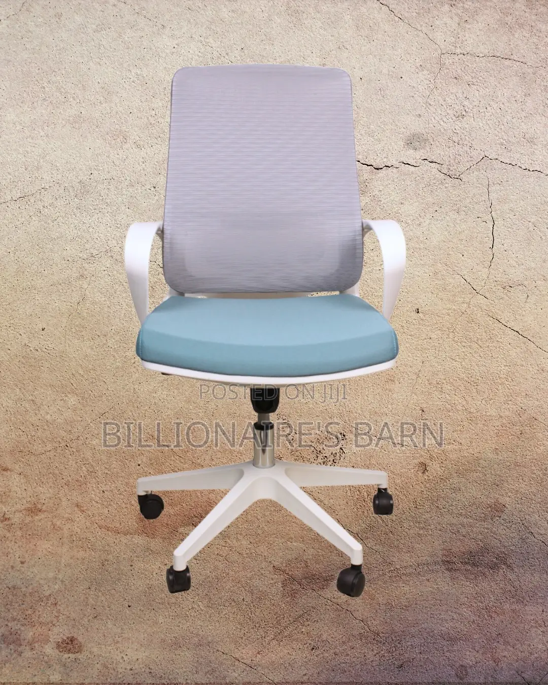 White Ergonomic Mesh Office Chair (High-Back) — Limited Stock
