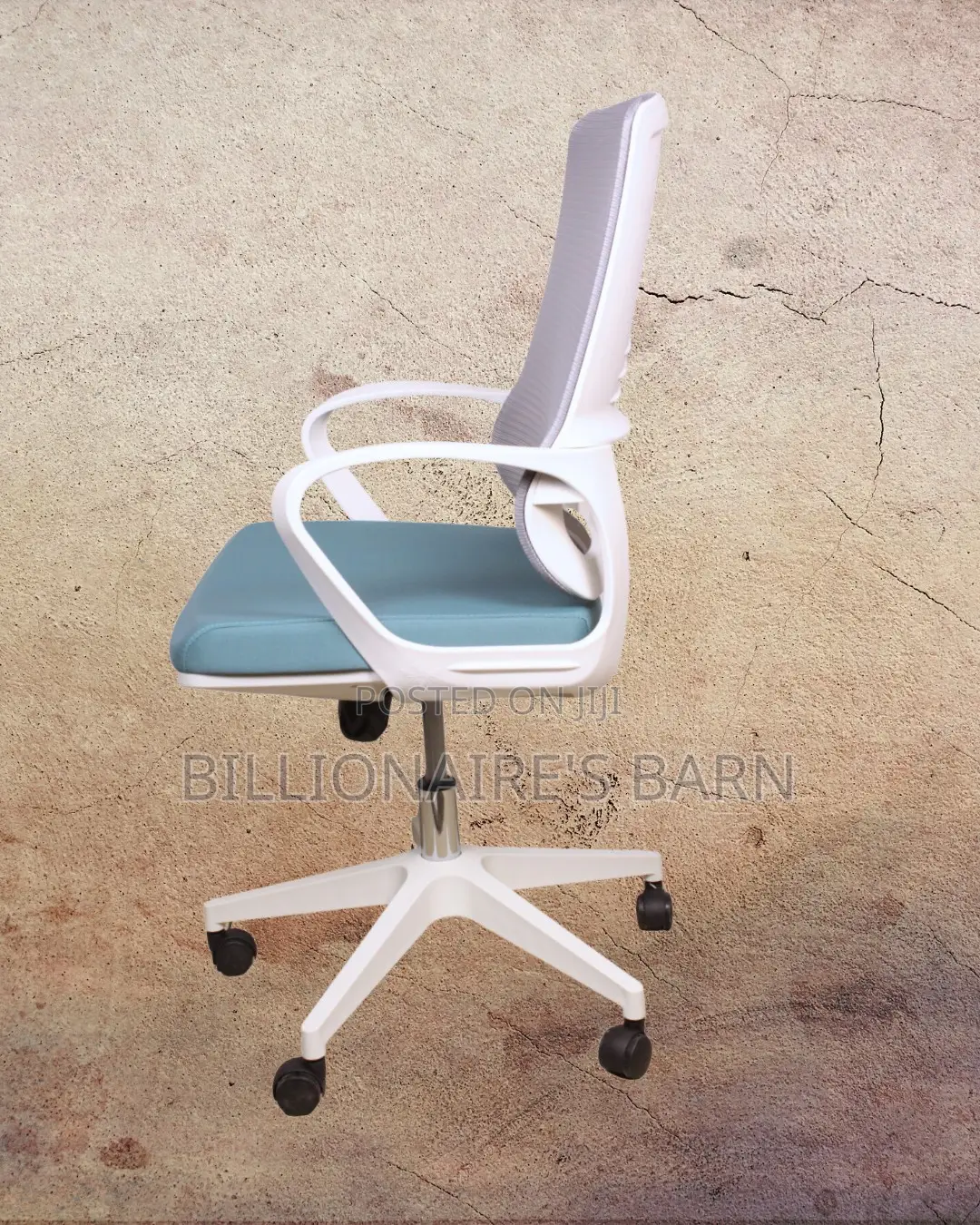 White Ergonomic Mesh Office Chair (High-Back) — Limited Stock