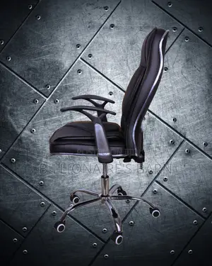 Executive Leather Office Chair | Adjustable Steel Frame