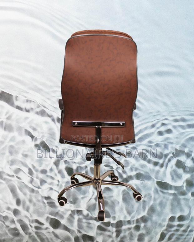 Pro-Grade Ergonomic Executive Leather Chair | Adjustable Height