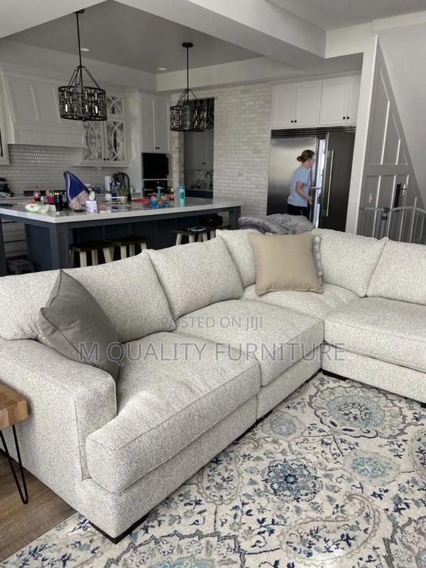 6-Seater Corner Modernized Cozy Couch