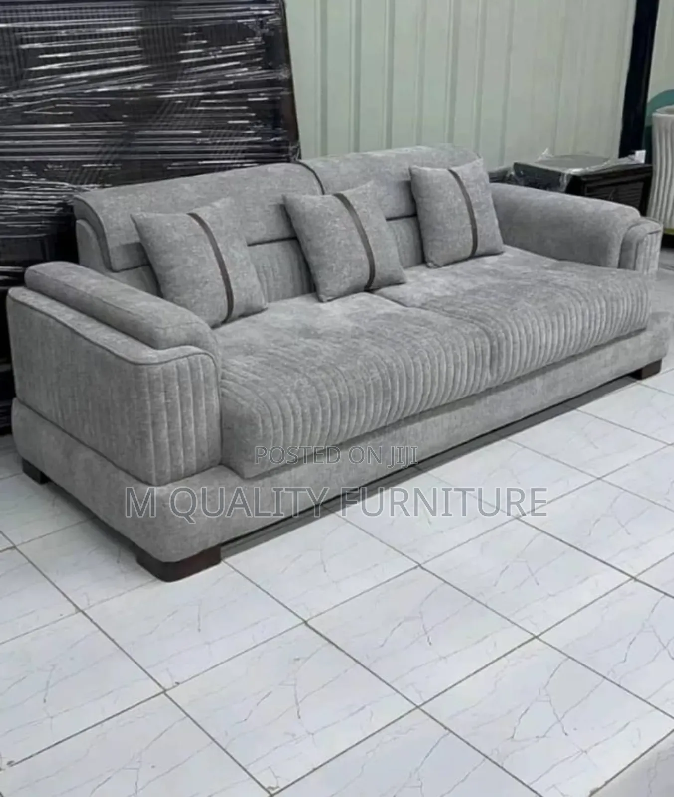 New Gray 3-Seater Couches