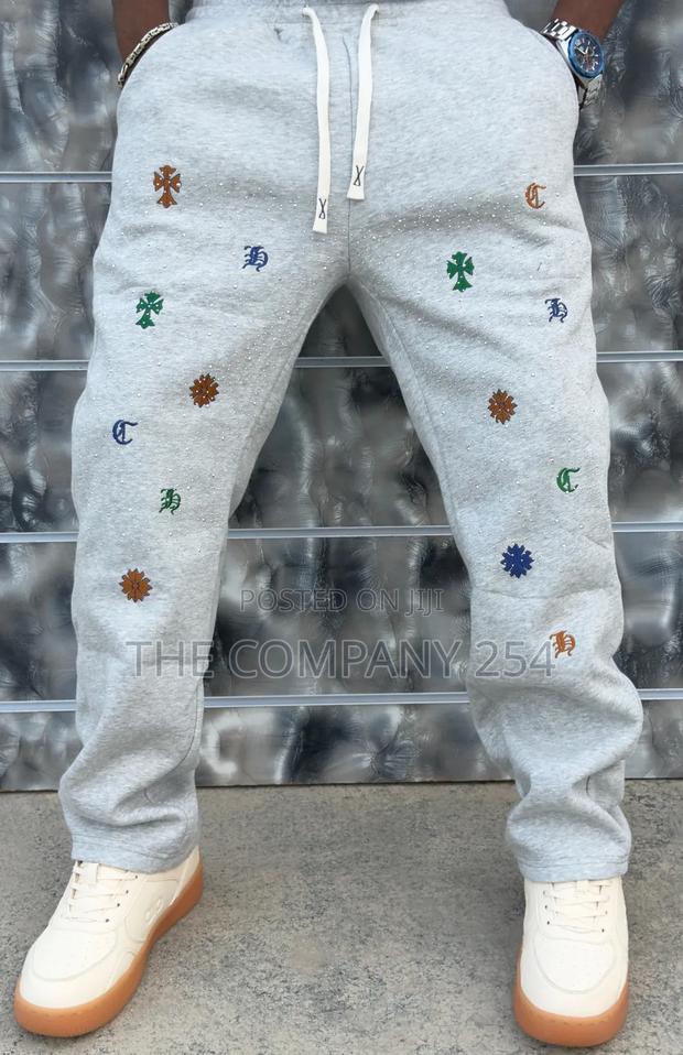 Quality Designer Casual Free Sized Baggy Unit Sweapants - thumbnail 4