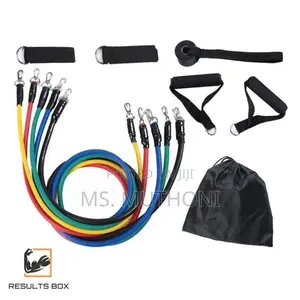 11 Piece Crossfit Resistance Bands Set