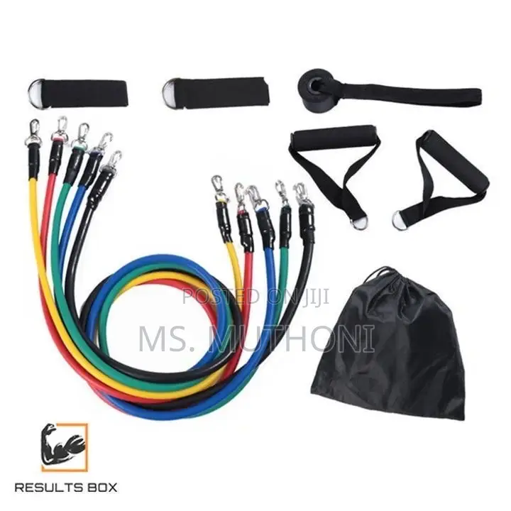 11 Piece Crossfit Resistance Bands Set