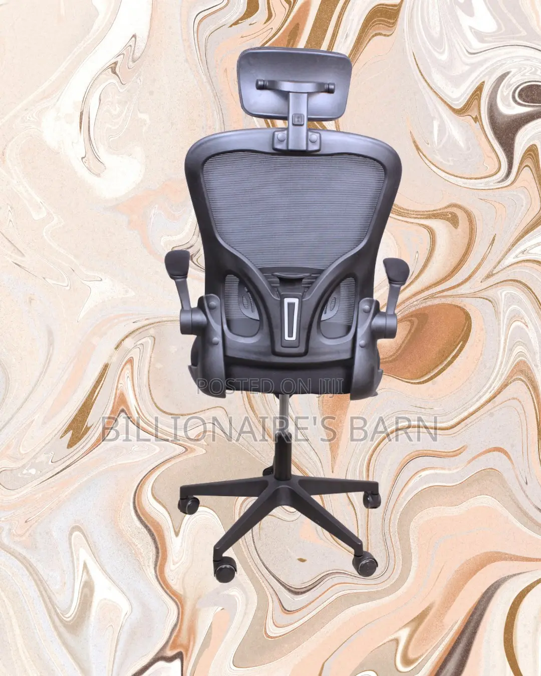 Grey Ergonomic Office Chair (Breathable) — Restocked!