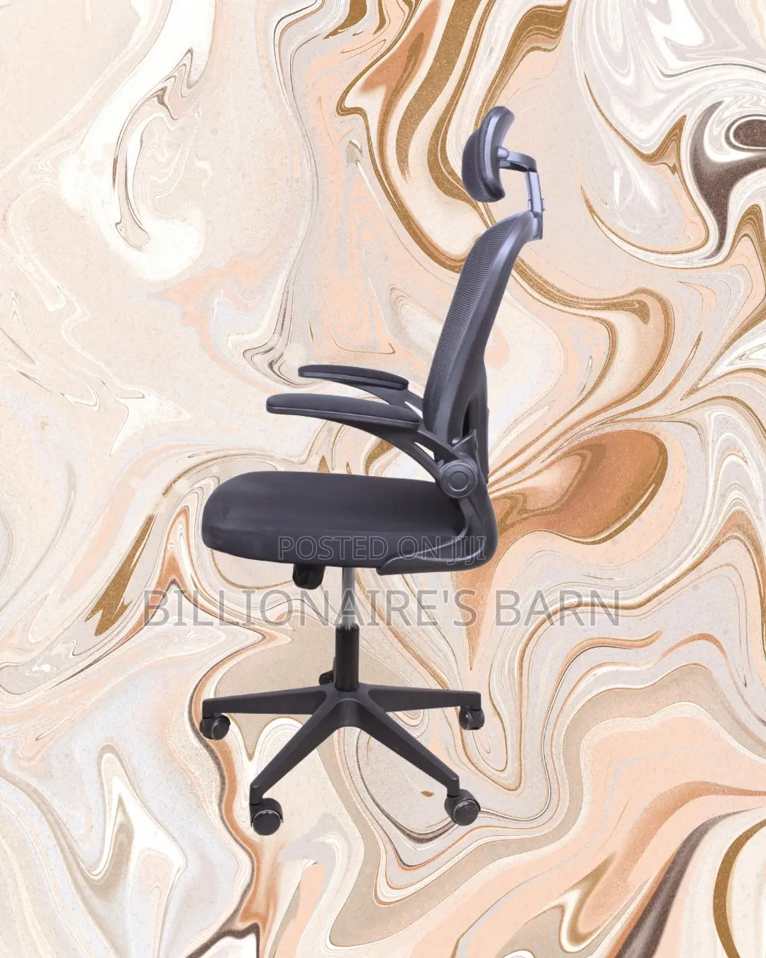Grey Ergonomic Office Chair (Breathable) — Restocked!