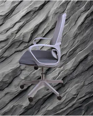 Grey Ergonomic Mesh Office Chair (Orthopedic) — Restocked!