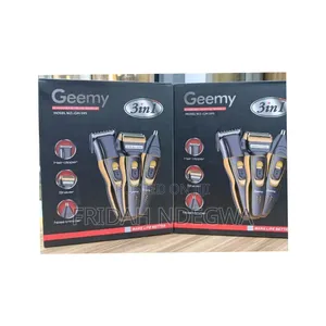 *Geemy 3in1 Rechargeable Shaver and Trimmer Set.*