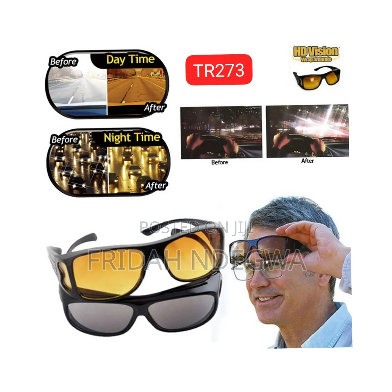 *Hd Vision Driving Glasses*
