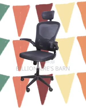 Grey Ergonomic Office Chair | Best-Seller Swivel Base