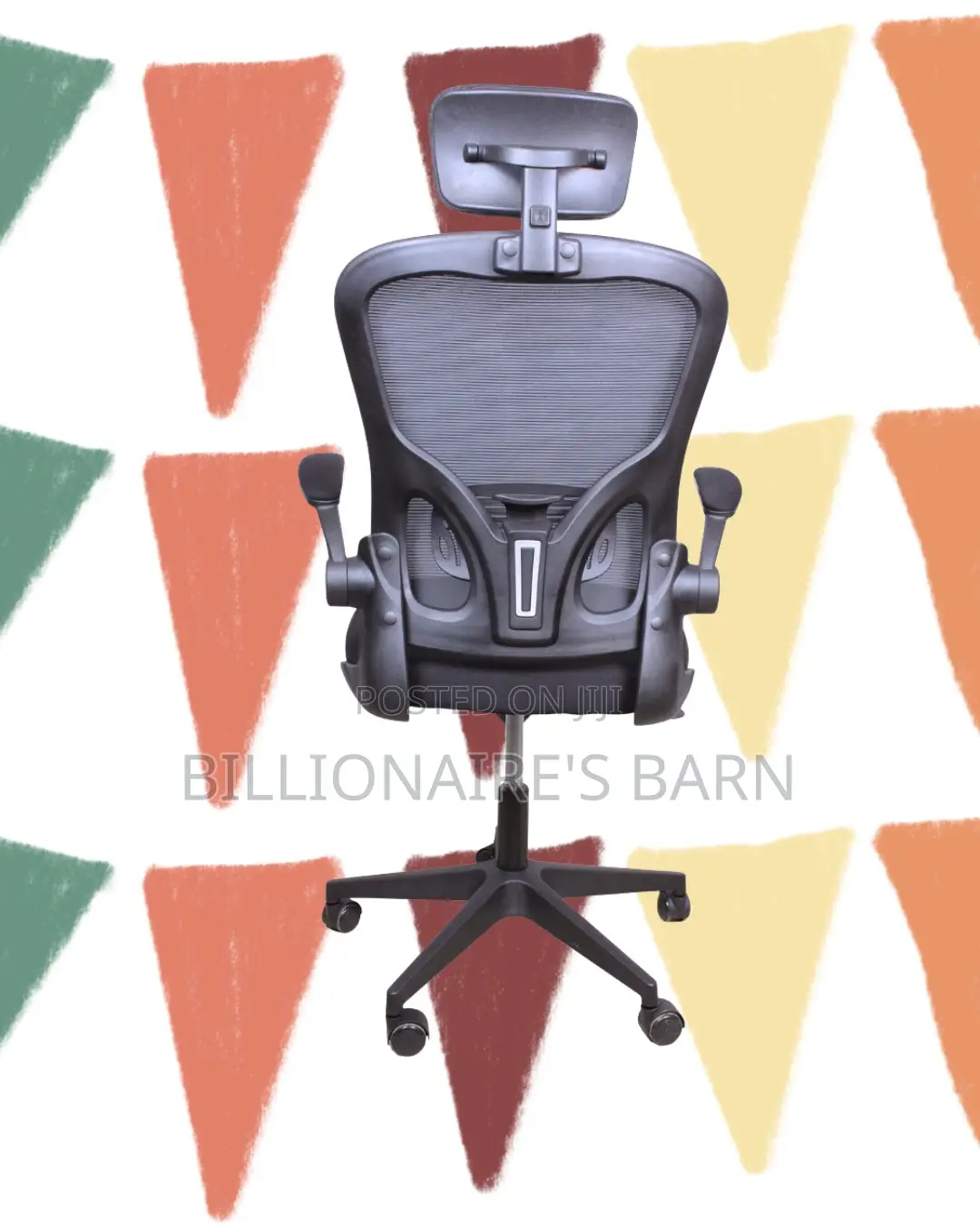Grey Ergonomic Office Chair | Best-Seller Swivel Base