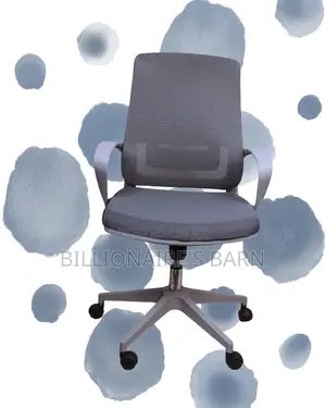 Grey Ergonomic Mesh Office Chair (Minimal) — Hot Deal