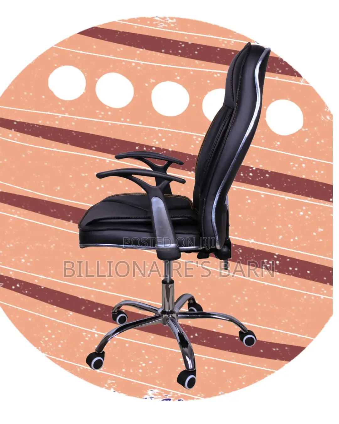 Executive Leather Office Chair (Breathable) — Hot Deal