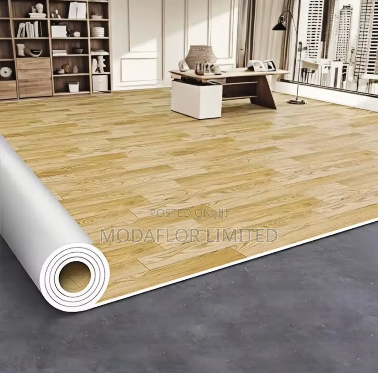 Vinyl Carpet With Cushion Back