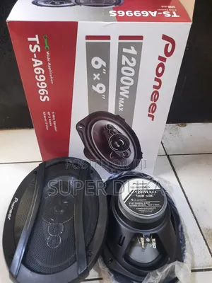 Pioneer 6x9 Inch, 1200w 5-Way Mid Range Speakers. Ts-A6996s