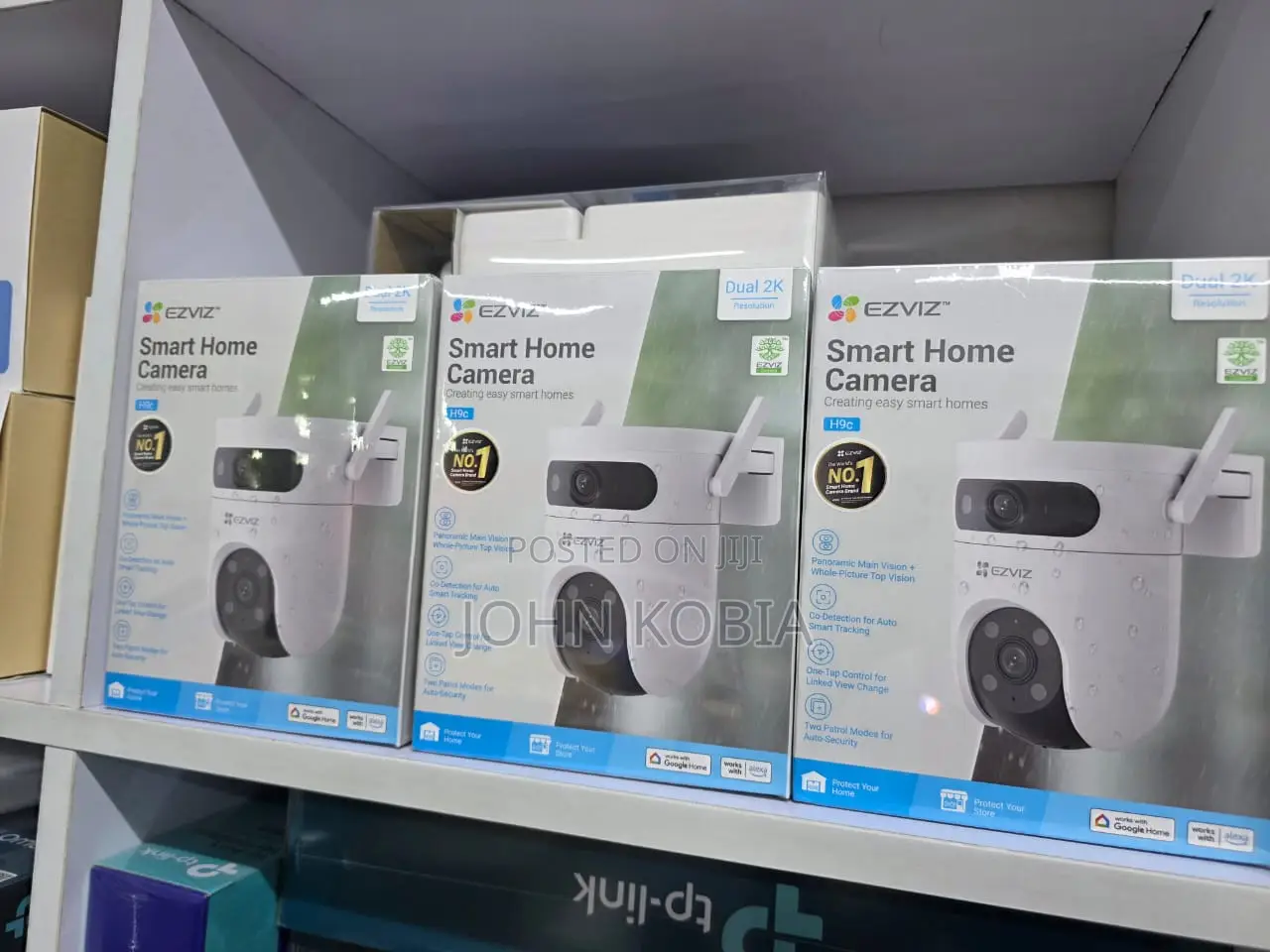 Ezviz H9c Dual-Lens Pan Tilt Wi-Fi Camera