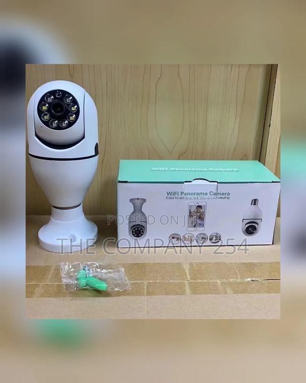 *360° Rotating Wifi Camera Bulb