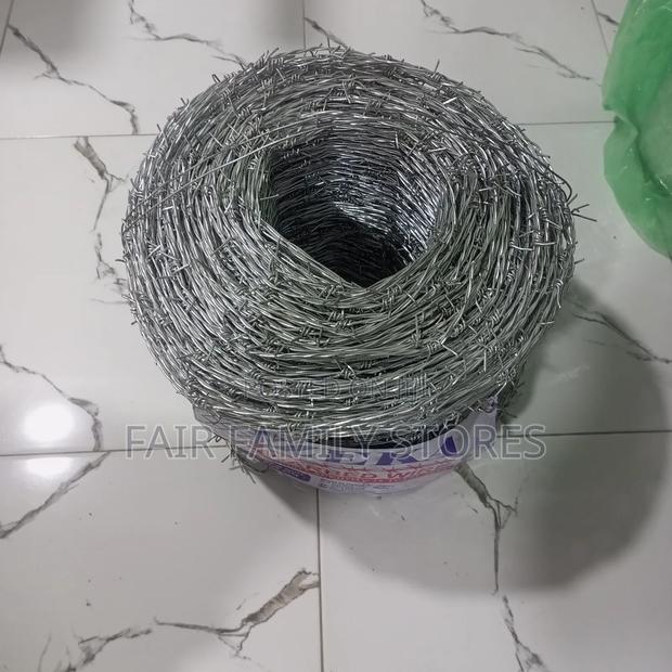 Zeka Barbed Wire – 610 Meters (Galvanized) - main view