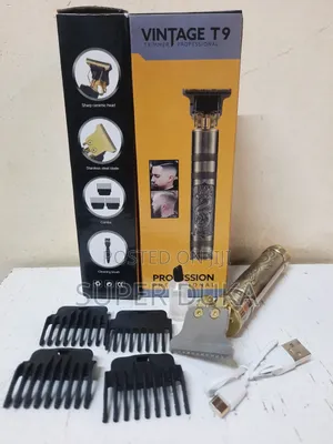 Vintage T9 Hair Trimmer.Cordless,Rechargeable Clipper.Type C