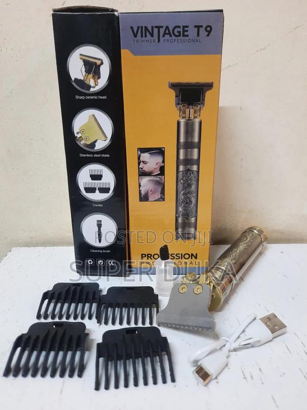Vintage T9 Hair Trimmer.Cordless,Rechargeable Clipper.Type C