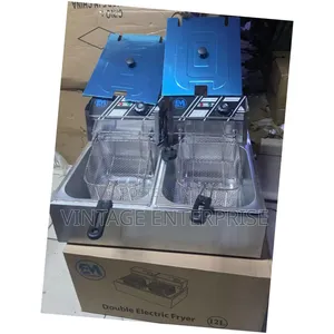 Electromate Double Deep Fryer