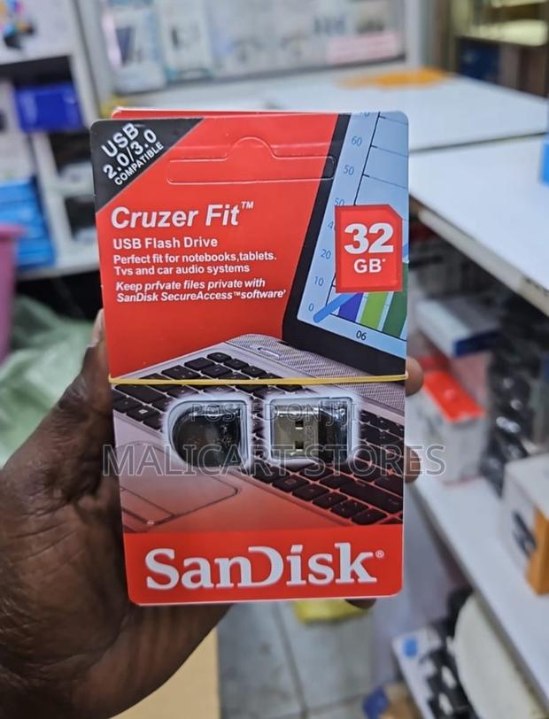 Sandisk Cruzer Fit Usb Flash Drive 32gb