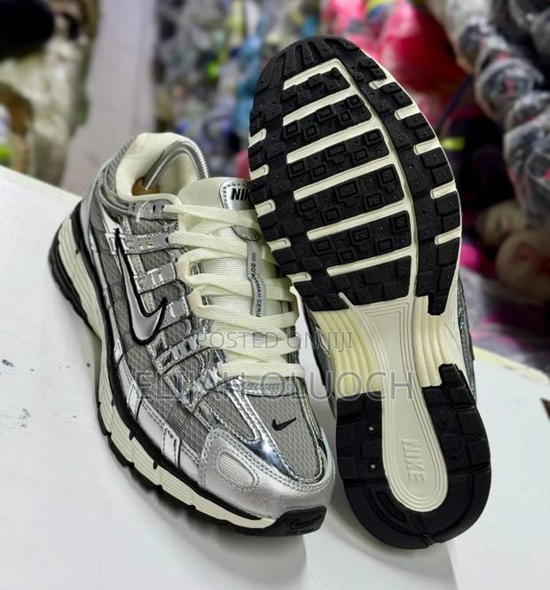 Nike P_6000 PRM Silver Shoes - thumbnail 2