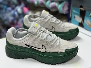Nike P_6000 PRM Green Grey Trainer Shoes