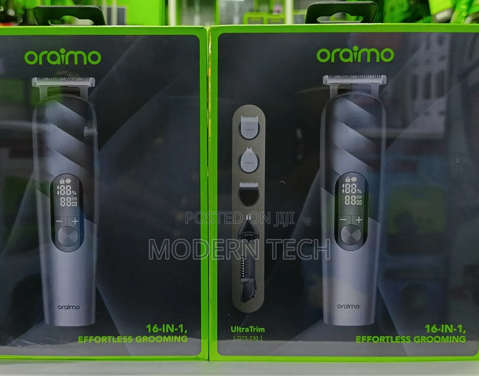 Oraimo Ultratrim Effortless Grooming 16 in 1 Auto Grooming Kit