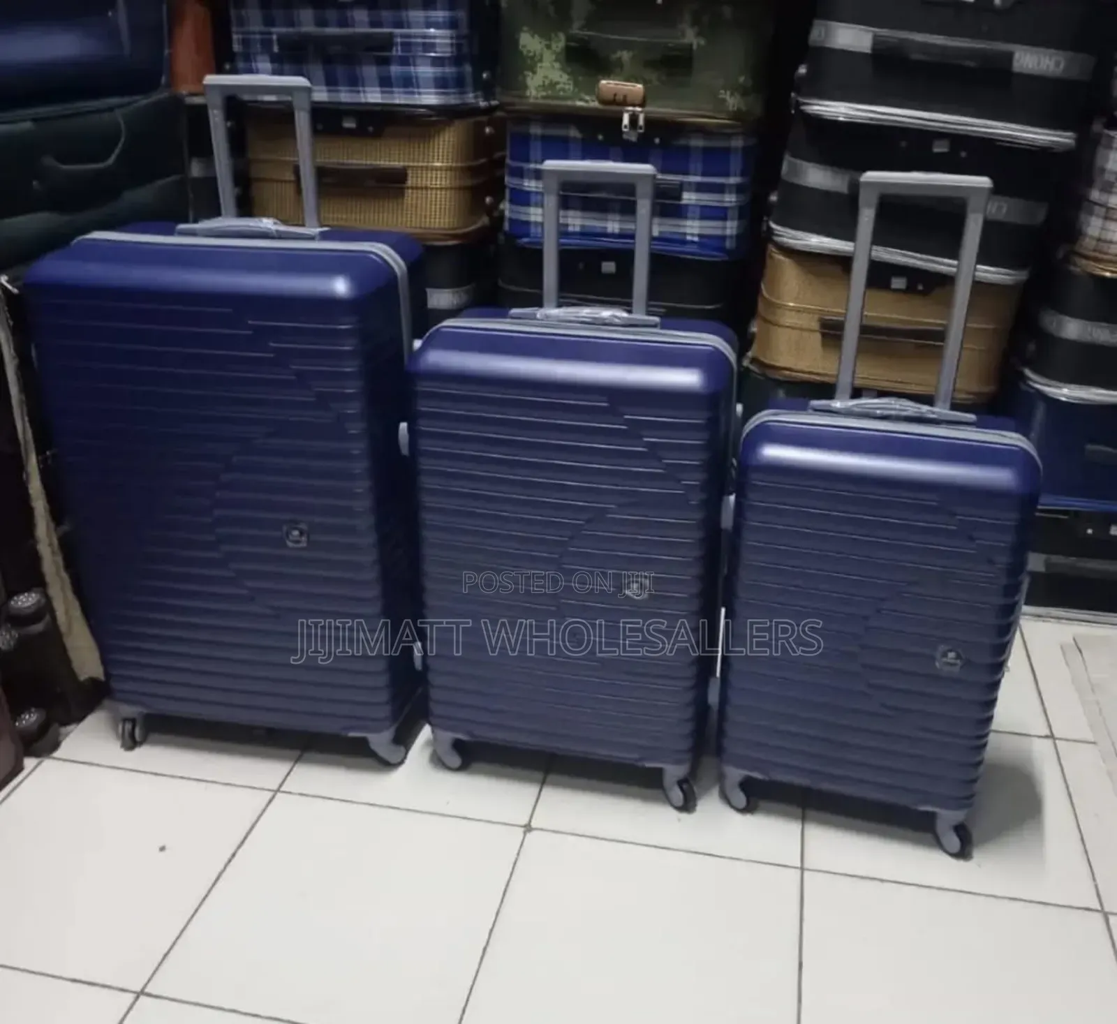 3 in 1 Fibre Laxurious Suitcase Briefcase Travel Bag