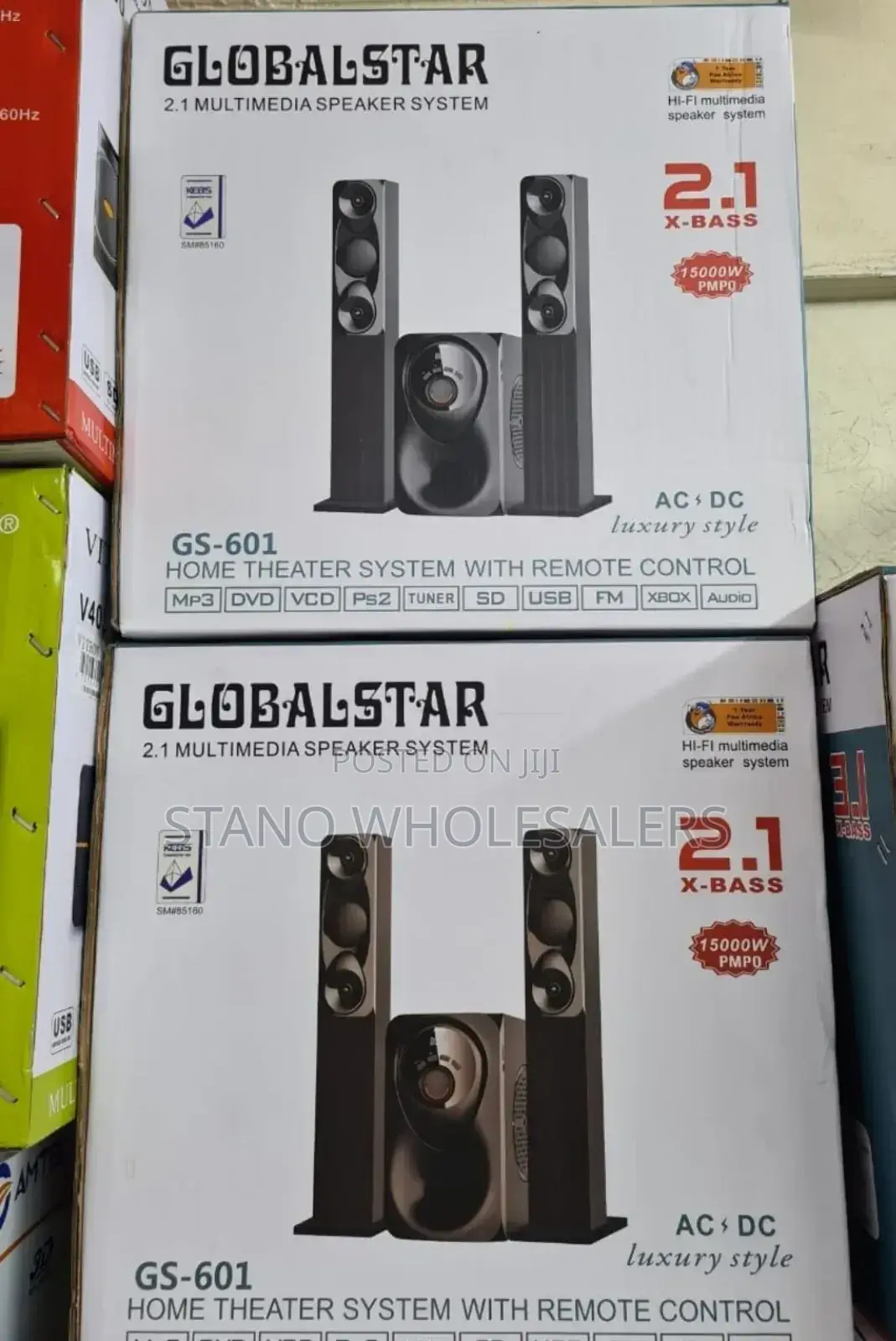 Globalstar 2.1 Tall Boys Woofer