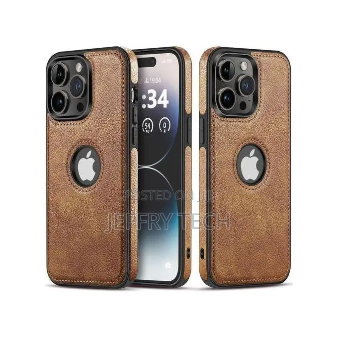Coster Luxury Leather Case Cover for iPhone 14 Pro Max (Back Cover)